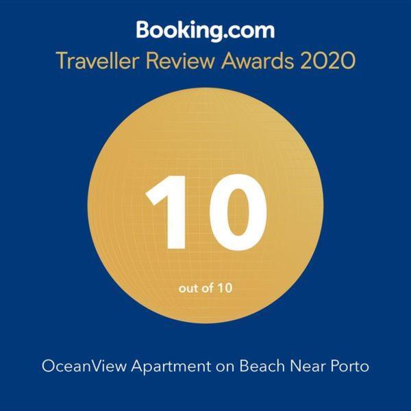 Oceanview Apartment On Beach Near Porto Vila Nova de Gaia Kültér fotó